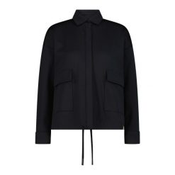 Damski sweter z dzianiny CMP. Czarne swetry nierozpinane damskie CMP, bez wzorów, z dzianiny, sportowe, bez kołnierzyka, bez ramiączek. Za 356.00 zł.