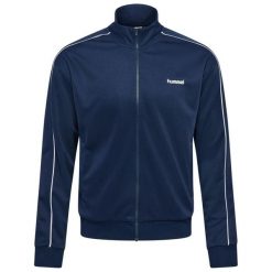 Kurtka z dresu Hummel Club. Niebieskie kurtki męskie Hummel, xl, bez wzorów, z dresówki, bez kaptura. Za 252.50 zł.
