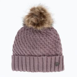 Czapka zimowa damska ROXY Blizzard Beanie. Brązowe czapki damskie Roxy, na zimę, bez wzorów, z dzianiny, sportowe. Za 151.00 zł.