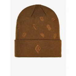 Czapka zimowa Black Diamond Gear Beanie - dark curry. Brązowe czapki damskie Black Diamond, na zimę, bez wzorów. Za 96.99 zł.
