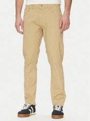 Blend Spodnie materiałowe 20717888 Beżowy Regular Fit. Brązowe spodnie materiałowe męskie Blend, bez wzorów, z bawełny. Za 89.99 zł.