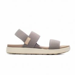 Buty do chodzenia damskie Keen Elle Backstrap. Brązowe obuwie trekkingowe damskie Keen, z gumy, bez zapięcia. W wyprzedaży za 307.25 zł.