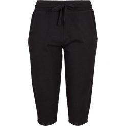 Spodnie Do Biegania 3/4 Frotte Dla Kobiet. Czarne spodnie sportowe damskie BUILD YOUR BRAND, bez wzorów, sportowe, do biegania. Za 99.99 zł.