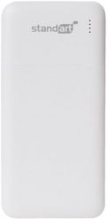 POWERBANK 10000 MAH PB67 WHITE. Białe powerbanki Standart. Za 45.72 zł.