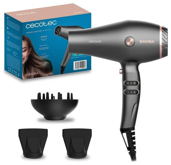 Cecotec Bamba IoniCare Harmony. Suszarki do włosów Cecotec. Za 139.90 zł.