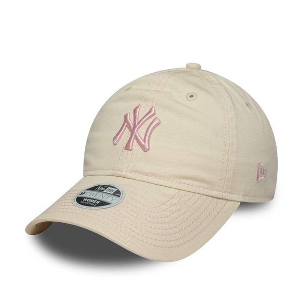 Czapka bejsbolowa 9twenty damska New York Yankees. Brązowe czapki damskie New Era, bez wzorów, sportowe. Za 118.70 zł.