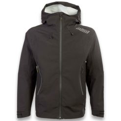 Kurtka Ande Pieve Dorośli. Czarne kurtki sportowe męskie ANDE, l, bez wzorów, z materiału, z kapturem, trekkingowe. Za 441.99 zł.