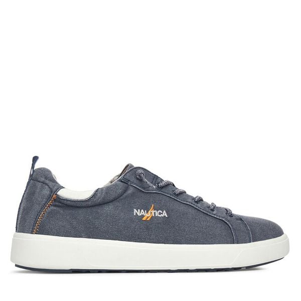 Trampki Nautica. Niebieskie trampki męskie Nautica, bez wzorów, bez zapięcia. Za 179.99 zł.