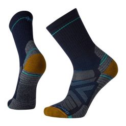 Skarpety trekkingowe Smartwool Hike Light Cushion Crew. Niebieskie skarpetki damskie Smartwool, bez wzorów, z wełny. Za 96.99 zł.