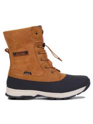 Luhta Śniegowce Tuttu 78561 400 L Brązowy. Brązowe buty zimowe męskie Luhta, bez wzorów, z materiału, bez obcasa, bez zapięcia. Za 519.99 zł.