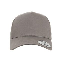 Czapka Flexfit 5-panel curved. Szare czapki damskie FLEXFIT, bez wzorów. Za 137.00 zł.
