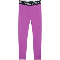 Legginsy damskie Puma Strong Tight. Fioletowe legginsy damskie Puma, bez wzorów. Za 159.00 zł.