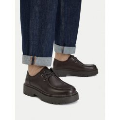 Półbuty G-Star. Brązowe półbuty damskie G-Star, bez wzorów, retro, bez obcasa, na płaskiej podeszwie, bez zapięcia. Za 279.99 zł.