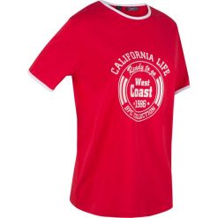 T-shirt sportowy bawełniany, krótki rękaw bonprix czerwony. Koszulki sportowe damskie bonprix. Za 29.99 zł.