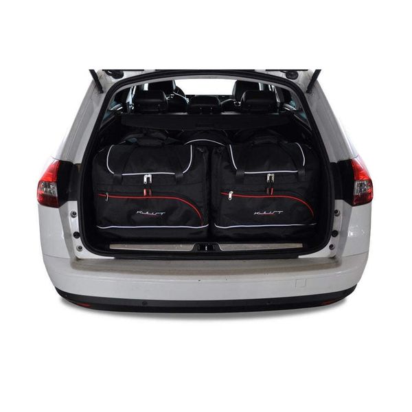 Torby Do Bagażnika Citroen C5 Tourer 2008-2017 5Szt Kjust. Czarne torby podróżne damskie KJUST, bez wzorów. Za 1,593.00 zł.