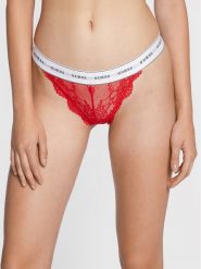Guess Figi brazylijskie Belle O97E01 KBBT0 Czerwony. Czerwone majtki damskie Guess, z syntetyku. Za 69.99 zł.