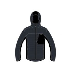 Bluza męska turystyczna CMP 34G1527. Szare bluzy męskie CMP, l, bez wzorów, bez ramiączek, bez kaptura. Za 369.99 zł.