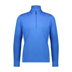 Sweter z półsuwnym kołnierzem CMP. Niebieskie swetry męskie CMP, xl, bez wzorów, z elastanu, bez kołnierzyka, bez ramiączek. Za 232.00 zł.