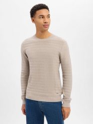 JOOP! sweter z dzianiny - Welmo Mężczyźni Bawełna brązowy, XXL. Brązowe swetry męskie JOOP!, m, bez wzorów, z bawełny, eleganckie, bez kołnierzyka, bez ramiączek. Za 429.95 zł.