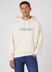 WRANGLER GRAPHIC HOODIE MĘSKA BLUZA LOGO NADRUK TURTLEDOVE W674I3C23 112337483. Bluzy męskie Wrangler, m, bez wzorów, z kapturem. Za 139.99 zł.