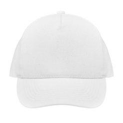 Czapka baseballowa 5-panelowa Sol's Seoul. Białe czapki damskie SOL'S, bez wzorów. Za 30.00 zł.