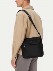 Beverly Hills Polo Club Saszetka CWBEO-BHPC-L-010-10 Czarny. Czarne saszetki i nerki męskie Beverly Hills Polo Club, bez wzorów, z materiału. Za 149.99 zł.