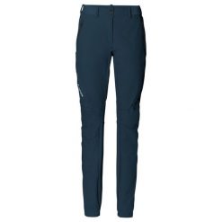 Spodnie damskie VAUDE Scopi II. Niebieskie spodnie sportowe damskie Vaude, na lato, bez wzorów, sportowe, trekkingowe. Za 563.45 zł.