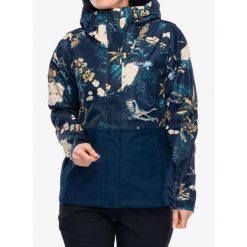 Kurtka przeciwdeszczowa damska Columbia Hikebound Printed Jacket. Niebieskie kurtki sportowe damskie Columbia, bez wzorów, bez ramiączek, bez kaptura, trekkingowe. Za 501.99 zł.