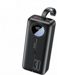 Yesido Powerbank YP42 30 000 mAh 22.5W QC3.0 + PD20W, LED, BLACK / CZARNY. Czarne powerbanki RIVACASE. Za 294.45 zł.