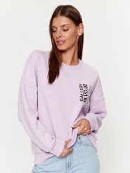 ONLY Bluza 15275525 Fioletowy Box Fit. Fioletowe bluzy damskie ONLY, xl, bez wzorów, z syntetyku, bez ramiączek, bez kaptura. Za 99.99 zł.