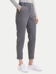 Vero Moda Chinosy Maya 10331952 Szary Tapered Fit. Szare spodnie materiałowe damskie Vero Moda, bez wzorów, z syntetyku. Za 149.99 zł.
