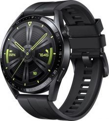 Smartwatch Huawei Watch GT 3 Active Czarny (55026956). Czarne zegarki smartwatch Huawei, bez wzorów. Za 955.99 zł.