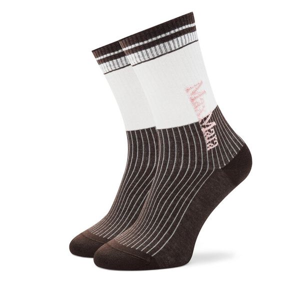 Skarpety długie Max Mara Leisure. Brązowe skarpetki damskie Max Mara Leisure, bez wzorów. Za 109.99 zł.