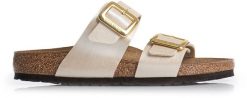 Klapki Birkenstock Sydney Graceful. Klapki damskie Birkenstock, bez wzorów, sportowe, bez obcasa, bez zapięcia. Za 815.45 zł.