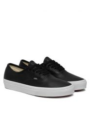 Vans Tenisówki Authentic VN000EGABPB1 Czarny. Czarne trampki i tenisówki damskie Vans, bez wzorów, ze skóry, bez zapięcia. Za 399.99 zł.