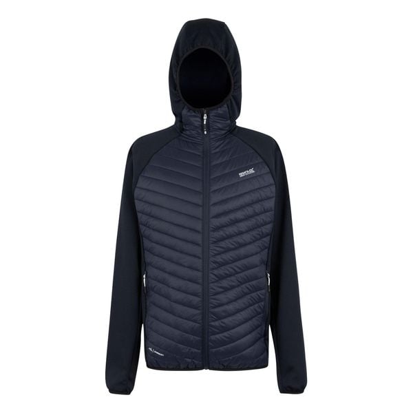 Męska Kurtka Hybrydowa Andreson. Niebieskie kurtki męskie Regatta, m, bez wzorów, z puchu, sportowe, bez kaptura. Za 139.99 zł.