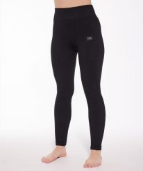 Legginsy damskie Brubeck JOGA MERINO. Zielone legginsy damskie Brubeck, bez wzorów, z materiału. Za 199.99 zł.