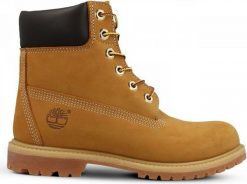 Buty trekkingowe damskie Timberland 6 inch Premium żółte r. 36. Żółte obuwie trekkingowe damskie Timberland, bez zapięcia. Za 1,029.00 zł.