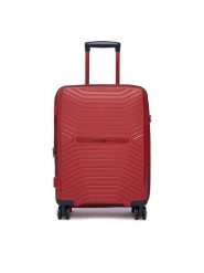 Beverly Hills Polo Club Walizka kabinowa CEO-BHPC-WAL-006-S Czerwony. Czerwone walizki męskie Beverly Hills Polo Club, bez wzorów. Za 299.99 zł.