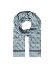 Guess Szal AW5341 POL03 Niebieski. Niebieskie rękawiczki damskie Guess, z aplikacjami, z materiału. Za 199.99 zł.