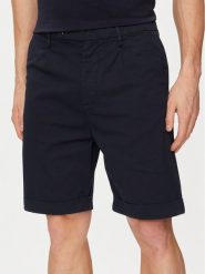 Guess Szorty materiałowe Noah M4GD14 WG3QA Granatowy Slim Fit. Niebieskie szorty męskie Guess, z aplikacjami, z bawełny. Za 219.99 zł.