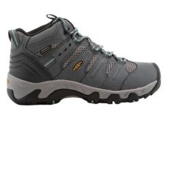 Buty trekkingowe damskie Keen Koven. Szare obuwie trekkingowe damskie Keen, bez zapięcia. Za 417.95 zł.