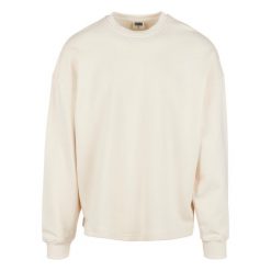Bluza z okrągłym dekoltem Urban Classics organic oversized boxy. Białe bluzy męskie Urban Classics, m, bez wzorów, bez ramiączek, bez kaptura. Za 237.00 zł.