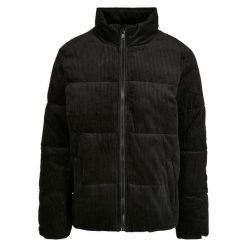 Kurtka Urban Classics boxy corduroy puffer. Czarne kurtki męskie Urban Classics, m, bez wzorów, z puchu, retro, bez kaptura. Za 402.00 zł.