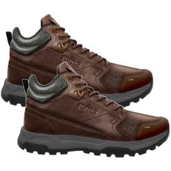 Buty turystyczne męskie Joma TK.AJOFRIN MEN trekkingowe wysokie. Brązowe trekkingi męskie Joma, na zimę, bez zapięcia. Za 179.99 zł.