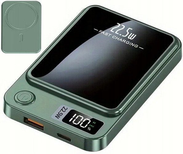 SZYBKI BEZPRZEWODOWY POWER BANK MagSafe INDUKCYJNY 10000mAh 22,5W USB-C. Powerbanki X-TRON. Za 119.00 zł.