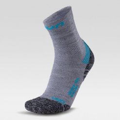 Zimowe skarpety do biegania damskie Uyn Winter Pro Run. Szare skarpetki damskie UYN, bez wzorów. Za 89.99 zł.
