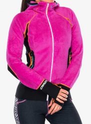 Bluza z kapturem damska Crazy Pull Inspire. Czerwone bluzy damskie CRAZY, na lato, l, bez wzorów, z materiału, bez ramiączek, z kapturem. Za 849.99 zł.