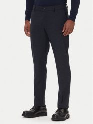JOOP! Chinosy Hank12 30048558 Granatowy Slim Fit. Niebieskie eleganckie spodnie męskie JOOP!, bez wzorów, z syntetyku. Za 729.99 zł.