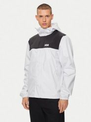 Helly Hansen Kurtka przeciwdeszczowa Vancouver Rain Jacket 53935 Biały Regular Fit. Białe kurtki sportowe męskie Helly Hansen, l, bez wzorów, z syntetyku, bez kaptura, outdoorowe. Za 379.99 zł.